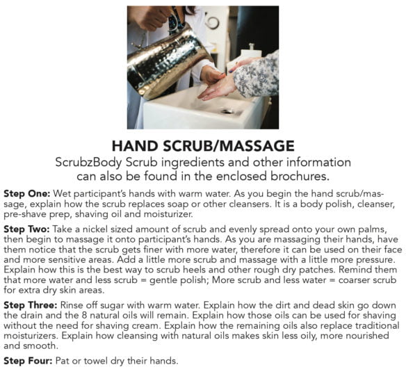 Best Hand Scrub with Massage