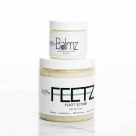 Feetz foot scrub and Balmz balm