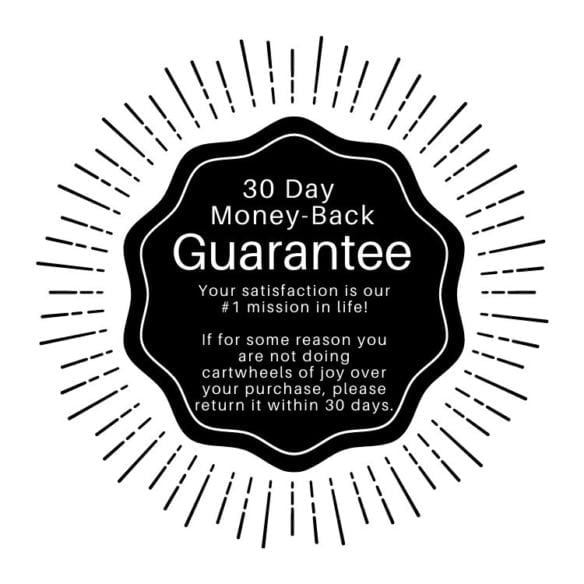 Money-Back Guarantee Website Graphic