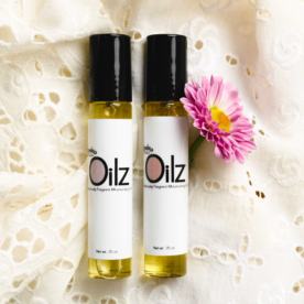 Oilz roll on with flower
