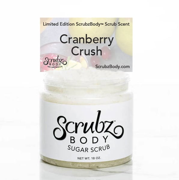 October 2024 Limited Edition ScrubzBody Scrub Cranberry Crush