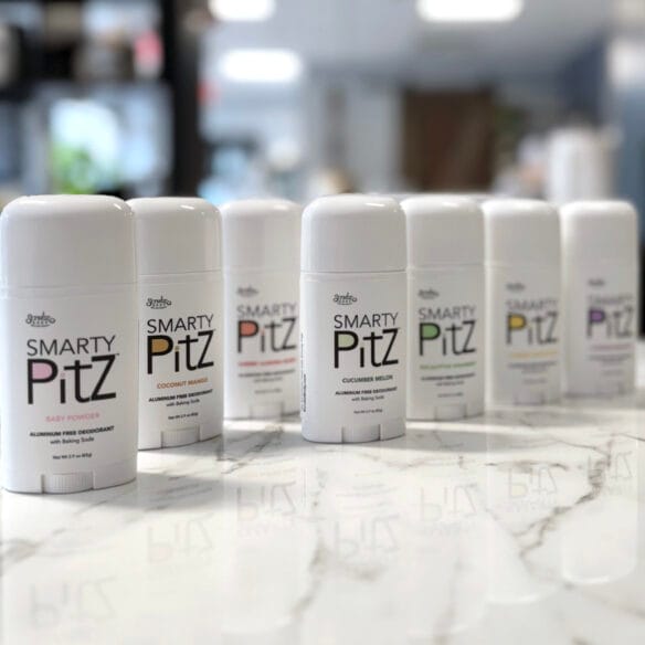 Smarty Pitz Deodorant with Baby Powder in front