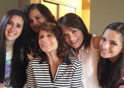 Brooke, Roberta, Mom, Michelle & Brittany