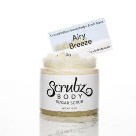 February 2025 Limited Edition ScrubzBody Sugar Scrub Airy Breeze