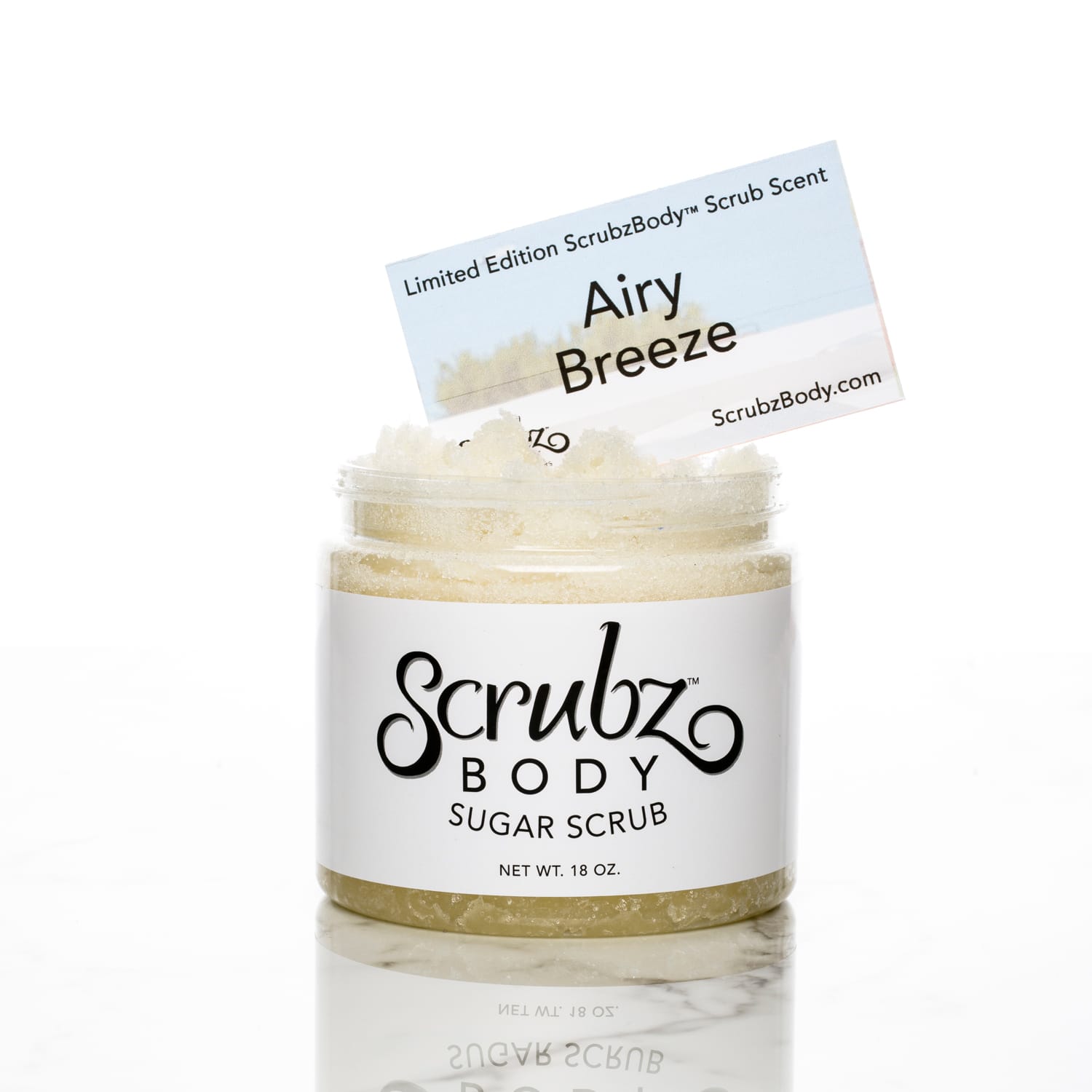 February 2025 Limited Edition ScrubzBody Sugar Scrub Airy Breeze