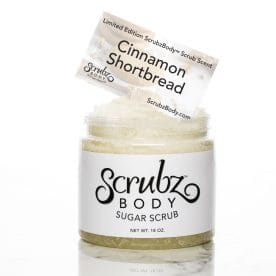 November 2025 Limited Edition ScrubzBody Sugar Scrub Cinnamon Shortbread