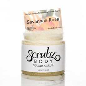 February - Limited Edition ScrubzBody Sugar Scrub Savannah Rose